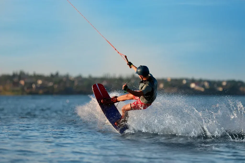 Wakeboard en acción